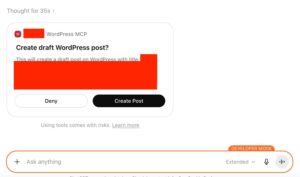 طريقة ربط ChatGPT بموقع WordPress عبر MCP